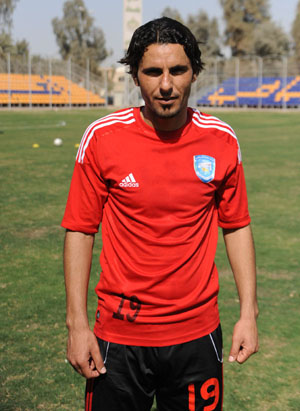 صورة عادل عبد زيد مجبل لاعب نادي امانة بغداد