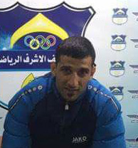 صورة احمد ثمين لاعب نادي امانة بغداد