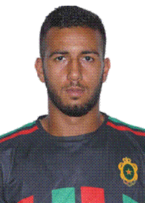 صورة أنس عزيم لاعب نادي المغرب الفاسي