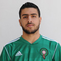 صورة بلال أصوفي لاعب نادي أولمبيك خريبكة