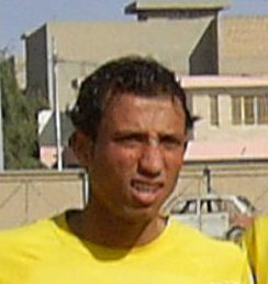 صورة حسن ثابت لاعب نادي النجف
