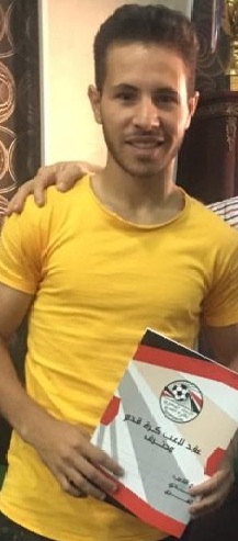 صورة حسن على لاعب نادي المصري البورسعيدي
