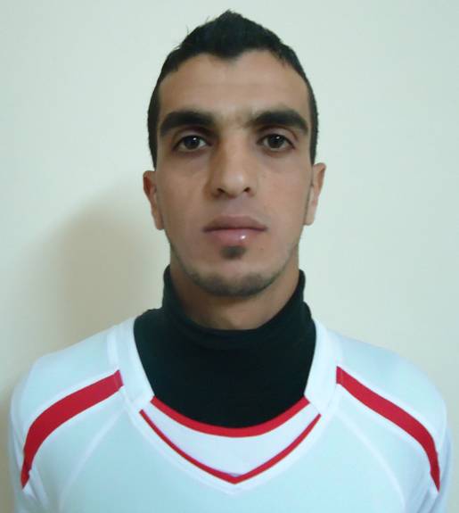 صورة خضر جمال أبو حماد وسط نادي ترجي واد النيص