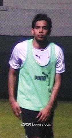 صورة محمود عباس لاعب نادي الأهلي