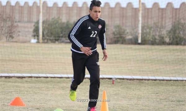 صورة محمد عنتر لاعب نادي المصري البورسعيدي
