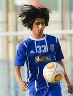 صورة محمد نزار عبد الحسين لاعب نادي الطلبة