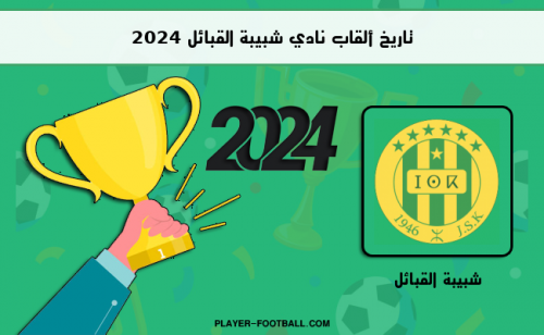 تاريخ ألقاب نادي شبيبة القبائل 2024